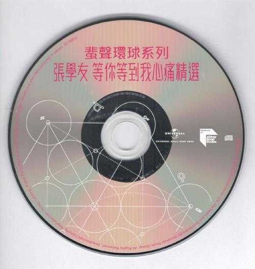 张学友-等你等到我心痛精选[2023蜚声环球头版限量编号][低速原抓WAV+CUE]