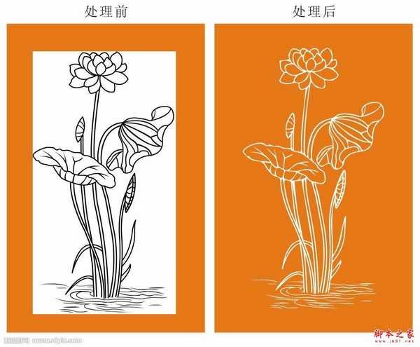 coreldraw快速勾取线条图的方法(图文教程)