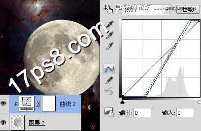 Photoshop设计制作紫色星球陨石围绕地球飞行壁纸