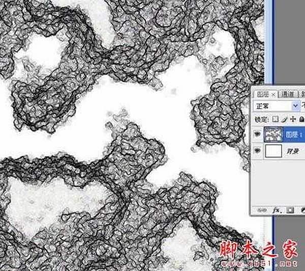 ps使用滤镜打造水墨效果垂柳画