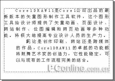 CorelDRAW 12循序渐进之文本处理的方法介绍