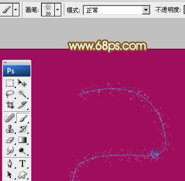 Photoshop设计制作漂亮的2015手写光效字