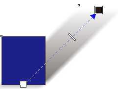 CorelDRAW阴影工具制作由浅到深的阴影