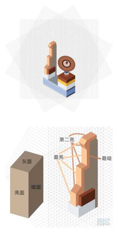 Illustrator绘制2.5D风格守望先锋游戏场景插画